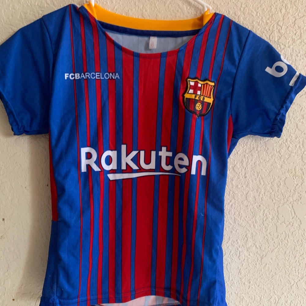 Kids Messi Jersey and Shorts